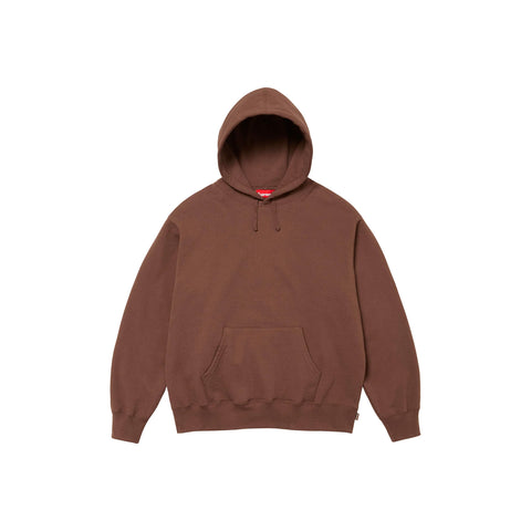 Supreme Appliqué Hooded Sweatshirt Brown