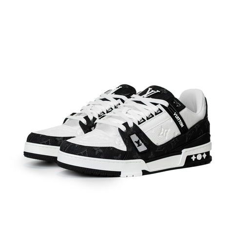 Louis Vuitton LV Trainer Black White