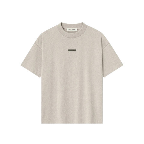 Fear of God Essentials Classic Short Sleeve Tee Heather Stone