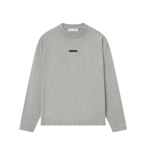 Fear of God Essentials Classic Short-Sleeve Tee Concrete Heather