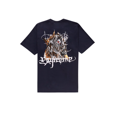 Supreme Satan Tee Navy