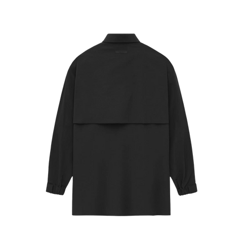 Fear of God Essentials Military Nylon Overshirt Black