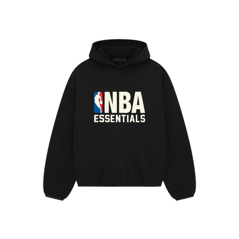 Fear of God Essentials x NBA Hoodie FW24 'Black'