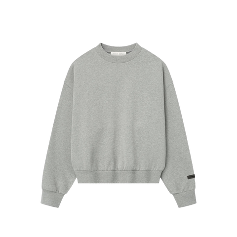 Fear of God Essentials Classic Fleece Crewneck Concrete Heather