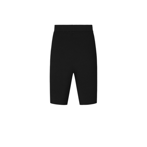 Fear of God Essentials Ribbed-Knit Biker Shorts Jet Black