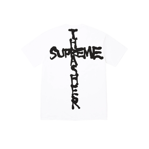 Supreme x Thrasher Cross Tee White