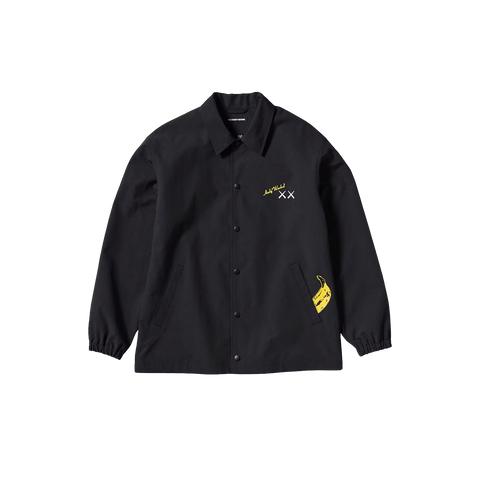 KAWS x Uniqlo x Warhol Banana Coach Jacket Black