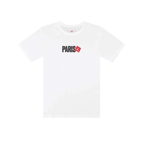 Jordan Paris Saint-Germain Short-Sleeve T-Shirt White