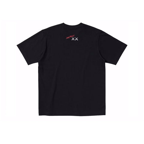 KAWS x Uniqlo x Warhol Robot T-shirt Black