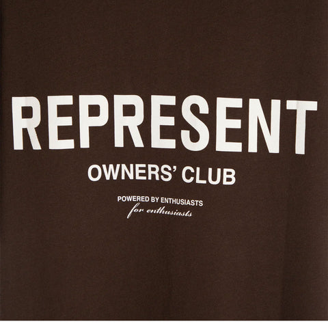 Represent Owner's Club T-Shirt Brown/White