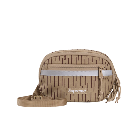 Supreme Mini Side Bag Tan Raindrop