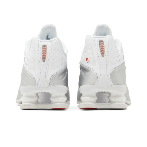 Nike Shox R4 White Metallic Silver (Women's)
