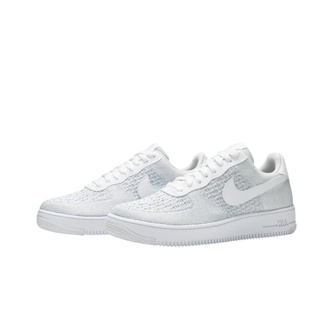 Nike Air Force 1 Flyknit 2 White Pure Platinum