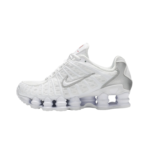 Nike Shox TL White Metallic Silver