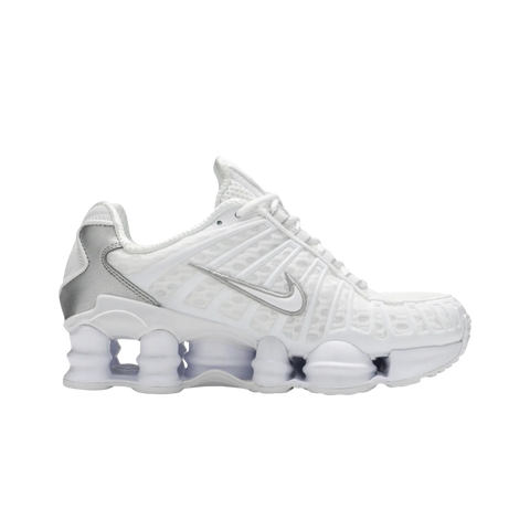 Nike Shox TL White Metallic Silver