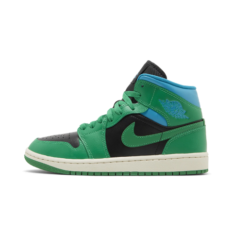Jordan 1 Mid Lucky Green Aquatone (Women's)
