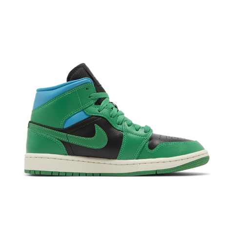 Jordan 1 Mid Lucky Green Aquatone (Women's)