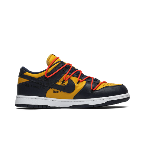 Nike Dunk Low Off-White University Gold