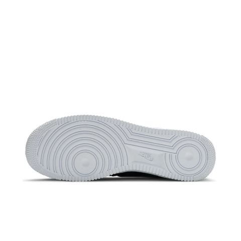 Nike Air Force 1 Low '07 Black White Pebbled Leather