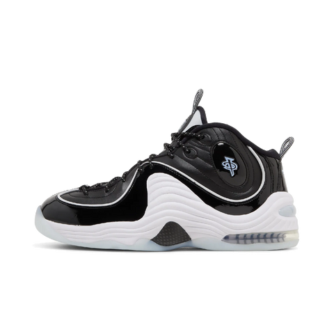 Nike Air Penny 2 Black Patent Football Grey