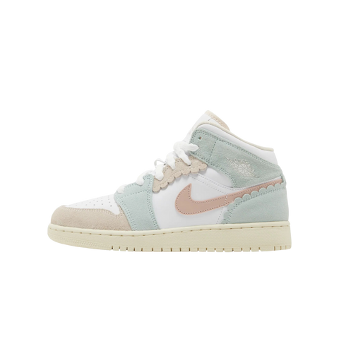 Jordan 1 Mid SE Pink Oxford (GS)