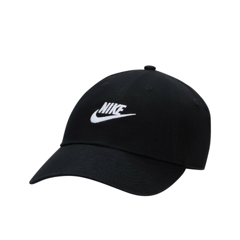 Nike Club Unstructured Futura Wash Cap Black/White