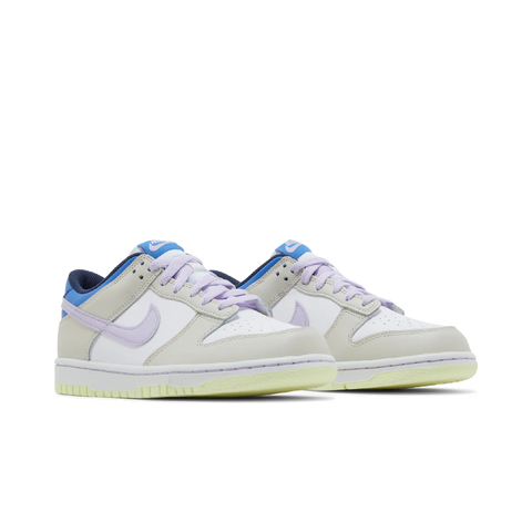 Nike Dunk Low Khaki Blue Pink (GS)