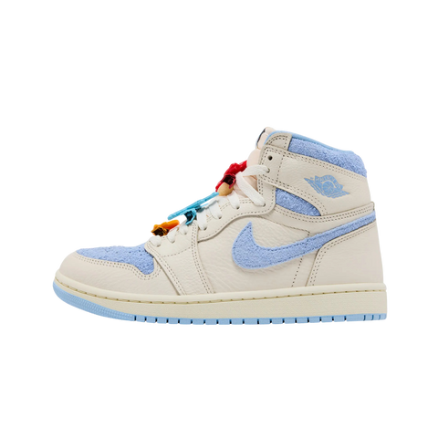 Jordan 1 Retro High OG Pale Ivory Psychic Blue (Women's)