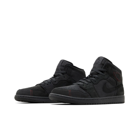 Jordan 1 Mid SE Craft Dark Smoke Red