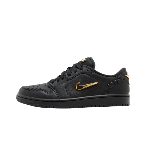 Jordan 1 Low Method of Make Black Metallic Gold (Women's)