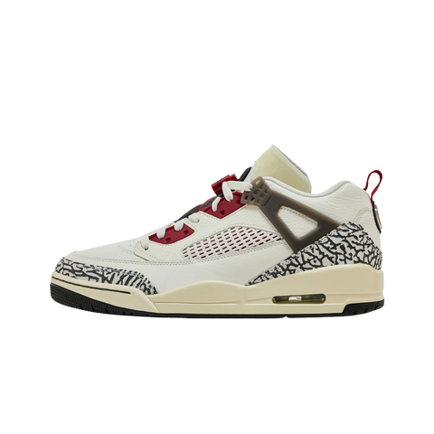 Jordan Spizike Low Sail Anthracite Coconut Milk Varsity Red