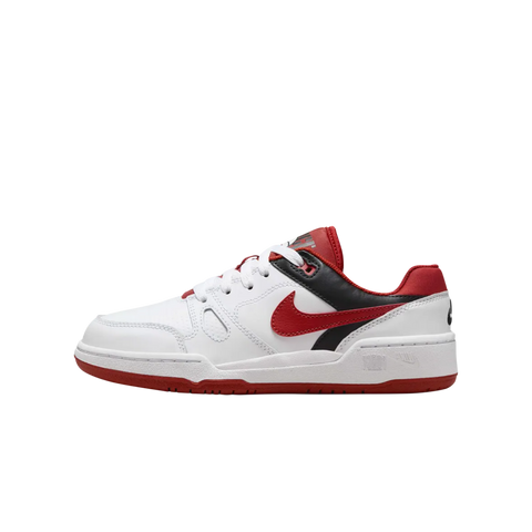 Nike Full Force Low White Black Team Orange Mystic Red (GS)