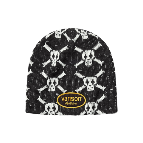 Supreme x Vanson Leathers Skull Beanie 'Black'