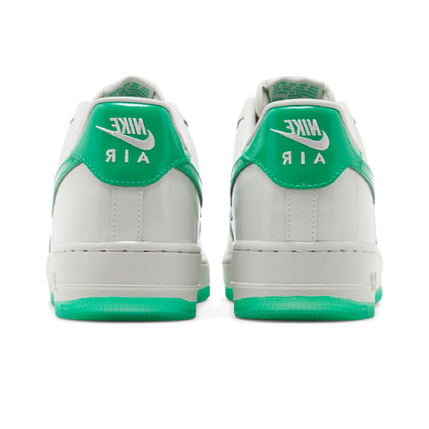 Nike Air Force 1 Low '07 Patent Platinum Tint Stadium Green