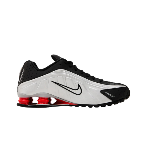 Nike Shox R4 Black Metallic Silver (2025)