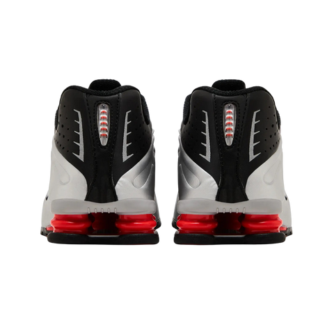 Nike Shox R4 Black Metallic Silver (2025)