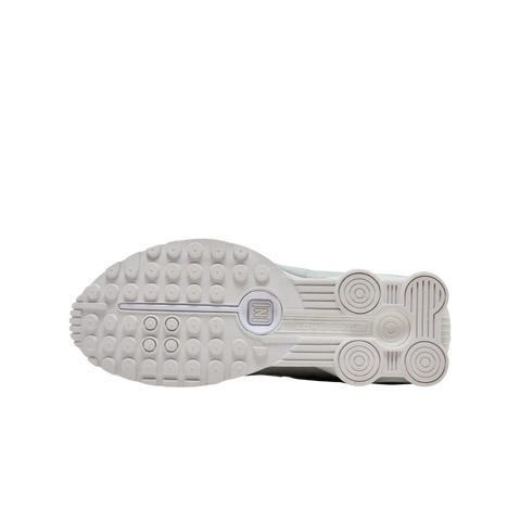 Nike Shox R4 White Bright Crimson Metallic Silver