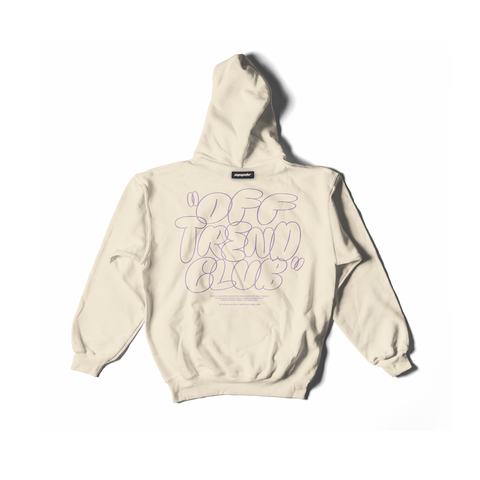 OTC Hoodie - Macadamia/English Lavender
