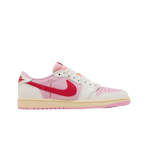 Jordan 1 Retro Low OG SP Travis Scott Sail Tropical Pink