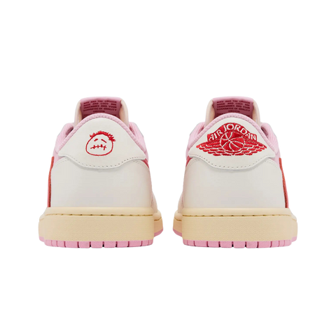 Jordan 1 Retro Low OG SP Travis Scott Sail Tropical Pink