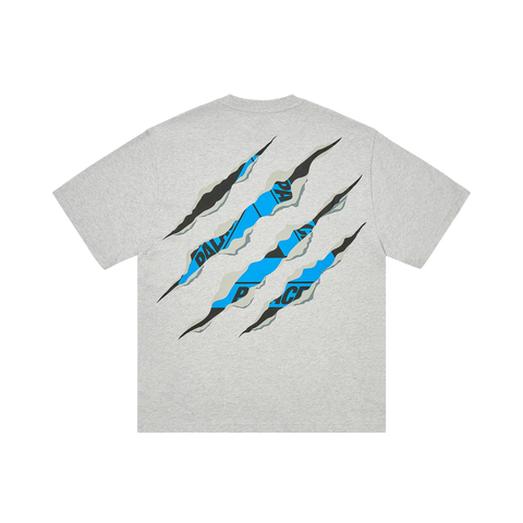 Palace Ripped Tri T-shirt Grey Marl