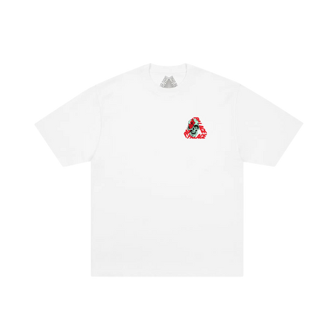 Palace P3 Skull T-shirt White