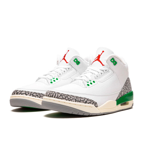 Jordan 3 Retro Lucky Green (Women's)