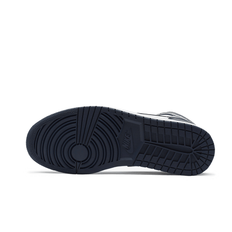 Jordan 1 Mid White Metallic Gold Obsidian