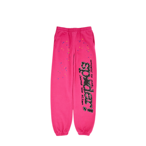 Sp5der P*nk V2 Sweatpants Pink