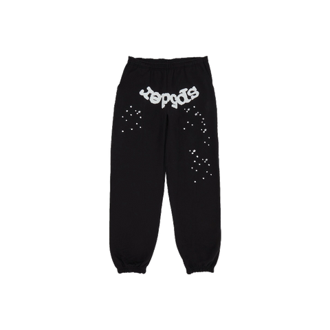 Sp5der OG Web Sweatpants Black