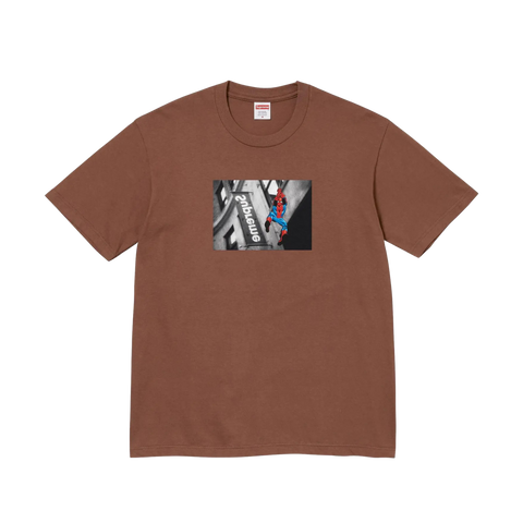 Supreme Spider-Man Tee Brown