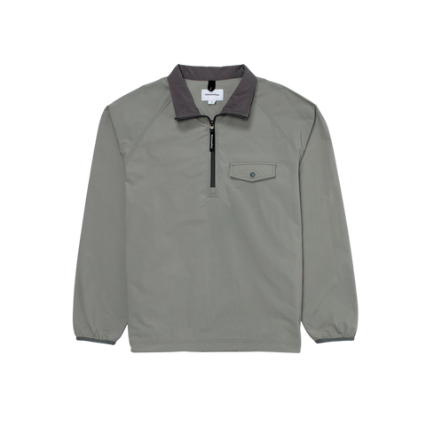 thisisneverthat Half Zip Sports Pullover Grey