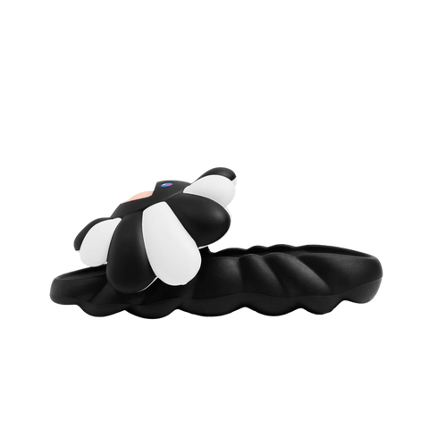 Takashi Murakami Ohana Full-Bloom Slides Complexcon Black