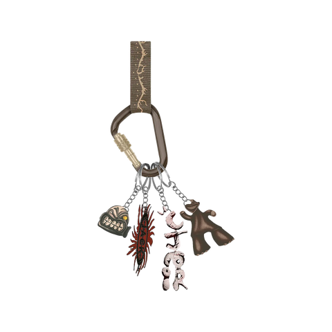 Cactus Jack by Travis Scott Artifacts Keychain Multicolor